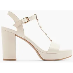 Sandalette - Damen - beige