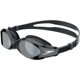 Speedo Unisex Erwachsene Hydrosity 2.0 Schwimmbrille | Anti-Beschlag | Wasserdicht Schwimmbrille, Schwarz/Oxid Grey/Smoke, Einheitsgröße
