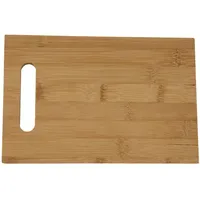 hh-haushalt Schneidebrett aus Bambus-Holz 1-tlg. 16 x 25 cm