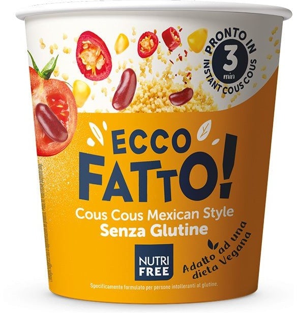 Nutri Free Ecco Fatto Cous Mexican Style glutenfrei 70 g