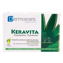 Dermoscent Keravita Tabletten für Hund und Katze 30 Tabletten