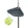 Wenko Teleskop-Duschecke Compact Aluminium, Silber