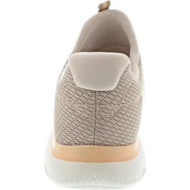 SKECHERS Summits Damen Slip-On Sneaker Beige/Taupe 42