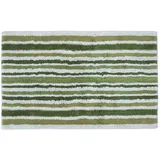 Homescapes Badematte grün und grau -