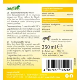 Stiefel Schwarzkümmelöl 250 ml