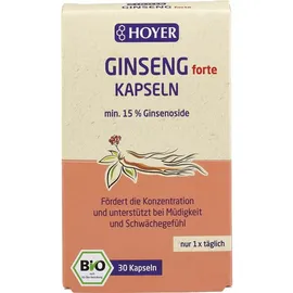 Hoyer Bio Ginseng Kapseln 30 St.