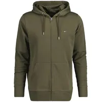 GANT Herren Sweatjacke - Grün