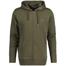 GANT Herren Sweatjacke - Grün