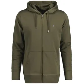 GANT Herren Sweatjacke - Grün