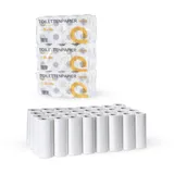 Sparpaket „Haushalt XXL“ - 72 Rollen Toilettenpapier, 32 Rollen Küchenrolle