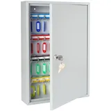 HMF Schlüsselschrank 45 x 30 x 8 cm Lichtgrau