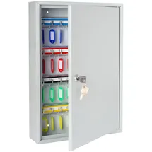 HMF Schlüsselschrank 45 x 30 x 8 cm Lichtgrau