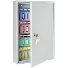 HMF Schlüsselschrank 45 x 30 x 8 cm Lichtgrau