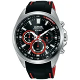 LORUS WATCHES Mod. RT387HX9 Uni - Schwarz/Schwarz