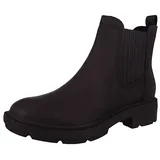 Timberland Womens MID Chelsea Boot blk full grain) 6 Wide Fit