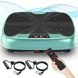 Vibrationsplatten-trainingsgerät, Ganzkörpertrainings-fitnessplattform, Vibrationsplatte Mit Widerstandsbändern Für Heimtrainingsgeräte Mit Geschwindigkeitskontrolle