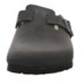 Birkenstock Boston Nubukleder geölt schwarz 41