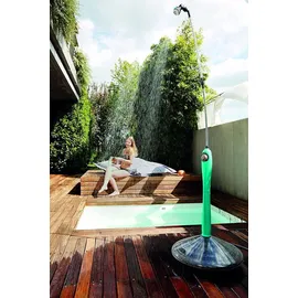 G F Garden Solardusche Sunny Style hellblau