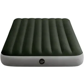 Intex Prestige Downy Doppelbettmatratze Mit Pumpe Und Fiber-tech-technologie - Green / Grey - 137 x 25 cm