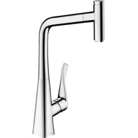 Hansgrohe Metris M71 220 2jet Edelstahl Finish (14834800)