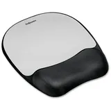 Fellowes Memory Foam Silberstreifen Handgelenkauflage mit Mauspad