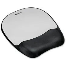 Fellowes Memory Foam Silberstreifen Handgelenkauflage mit Mauspad