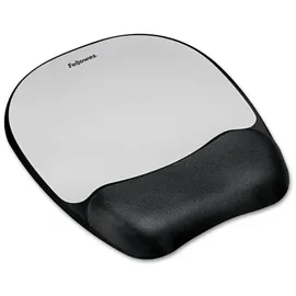 Fellowes Memory Foam Silberstreifen Handgelenkauflage mit Mauspad
