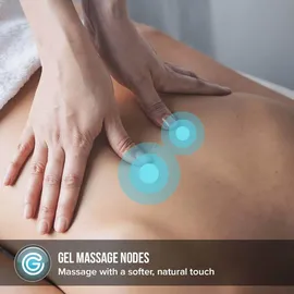 HOMEDICS Shiatsu Massagekissen grau