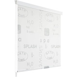 vidaXL Duschrollo 80 x 240 cm Splash-Design