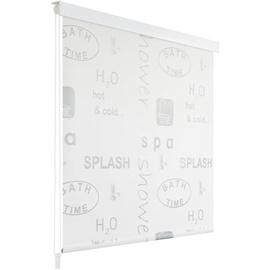 vidaXL Duschrollo 80 x 240 cm Splash-Design