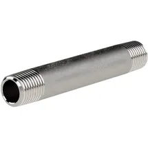 Riegler Rohrdoppelnippel 23, AG/AG, R 1/2, Länge 100,0 mm