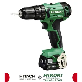 Hikoki DV12DA inkl. 2 x 2,5 Ah + Transportkoffer
