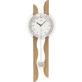 AMS klassische Funk-Pendeluhr 24 x 70 x 7 cm - AMS Modell: 5239