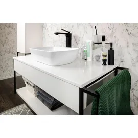 Fackelmann Waschbeckenunterschrank New York Weiß 108,5 cm