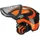 protos® Forsthelm / Schutzhelm Edition mit Gehörschutz und Visier Integral Forest Schwarz/neonorange Onesize
