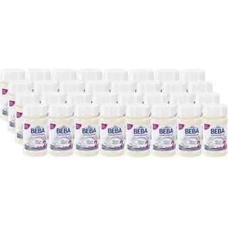 BEBA Frühgeborenennahrung Stufe 2, Spezialnahrung für Frühgeborene und untergewichtige Neugeborene, trinkfertig, 32er Pack (32 x 90ml)