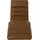 W.Schillig Relaxliege daily dreams Leder 65 x 91 x 170 cm Braun mit Kissen