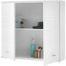BASIC by Balculina Hängeschrank weiß Kunststoff, 1 Fächer, 76x71x23 cm (B/H/T)