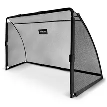 Neo-Sport Fußballtor Schwarz 300 x 200 x 90 cm NS-497