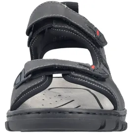 Rieker Freizeitsandalen Herren Schwarz 44