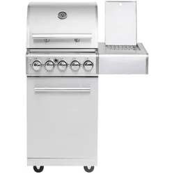 ALLGRILL MODULAR TOP LINE CHEF S - Grundmodell silber