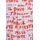 Milano Italy Langarmbluse mit All Over Print Weiß 42