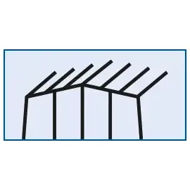 dwt Scala Air Vorzelt 640 x 280 cm Grau