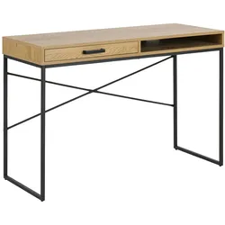 Ebuy24 Seaford Schreibtisch 1 Schublade Natur.