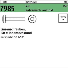 F. REYHER Nchfg. GmbH & Co. KG Linsenschraube DIN 7985 M2 x 10 2000 Stück