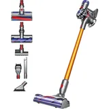 Dyson V8 Absolute silber/gelb