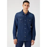 Wrangler Jeanshemd »27 MW«, Gr. 4XL N-Gr, dark stone, , 91951617-4XL N-Gr