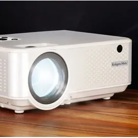 Krüger&Matz V-LED20 (Full HD+, 5000 lm, 1.4:1), Beamer, Grau