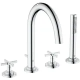 Kludi NOVA FONTE Zweigriffmischer, für Wanne, 204250520,