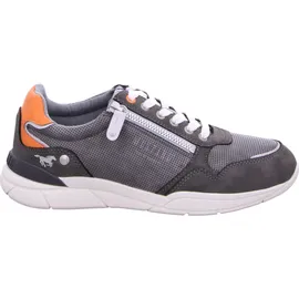 Mustang Sneaker Herren Grau/Braun/Weiß 44
